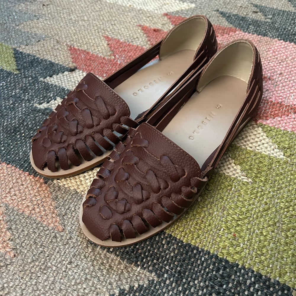 NIB Nisolo Brown Huaraches